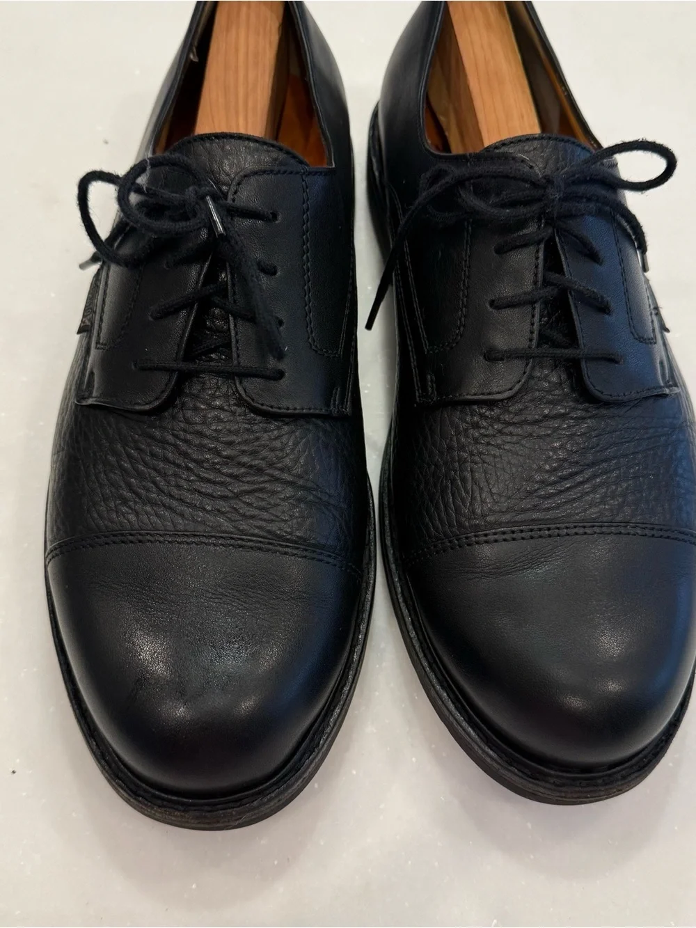 Mephisto Men's Melchior Captoe Oxford Black Leather Goodyear Welt Sz 10 EUC